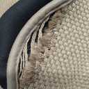 Jute Round Rug 2.6ft Circle Area Rug Indoor Outdoor Living Room Patio Kitchen Rug Boho Natural Color Bedroom Carpet Farmhouse Woven Design Decorative Floor Rug