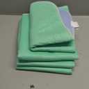 4 Pack 24 x 24 Extra Heavy Absorbency Washable Underpads, Waterproof Nursing Pads Incontinence Bed Pads, Reusable Washable Pee Pads for Dogs, Diaper Changing & Adults, Washable Puppy Pads