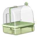 Parrot Perch Bird Bath Automatic Bathing Large Bird Bath for Conure Cage