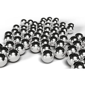 (200 Pieces) 7/16 11.11mm Carbon Steel Balls - Precision Balls for Industrial, Handicraft and Practice, Durable and Versatile.