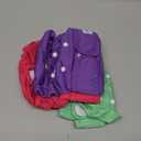 Pet Soft Washable Female Diapers (3 Pack) Female Dog Diapers, Comfort Reusable Doggy Diaper for Girl Dog in Period Heat (Classy, M) (Medium:14''-19'')