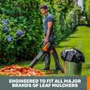WORX Leaf Collection System for WORX Leaf Blower & Leaf Vacuum with a 5 Inches Tube, WA4058