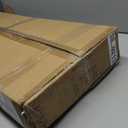 Island Light for Kitchen, 5 Lights Dining Room Lights Fixture with Clear Glass Shade, Matte Black and Gold Finish Pendant Lighting Over Table - ETL Listed