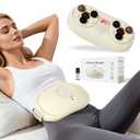 FSA Eligible Items Only List Electric Abdominal Massager, Heated Stomach Massager Device for Constipation, Gas, Bloating & Reflux, Soothing Kneading Belly Massager for Digestive Comfort