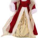 Cabilock Angel Christmas Tree Topper Angel Statue Treetop Decoration for Xmas Tree Elegant Holiday Ornament Material Easy to Install for Festive Decor