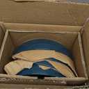 KooK Pasta Bowl, Salad Bowls, Soup, Serving Bowls, Ceramic, Large Capacity, Microwave & Dishwasher Safe, Set of 4, 40 Oz,(Dark Teal)