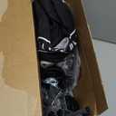 STORAGE MANIAC Commercial Laundry Hamper with Heavy Duty Steel Frame, 320 L Industrial Laundry Basket Cart with Wheels for Hotel, Home, Laundry Room, 31.7''L x 19.3''W x 30.91''H, Large Black