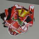 Garage Door Christmas Decorations Magnets, Large 27 Pcs Merry Christmas Garage Door Magnet Banners, Refrigerator Car Magnets Decal Xmas Ornaments Magnetic Stickers for Holiday DIY Decor, 8" H (Red)