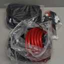 0 Gauge CCA Wire Kit with ANL Fuse, Lugs, Heat Shrink, Loom | Car Audio Power Ground, Battery & Welding Cable for Amp Install, Big 3 Upgrade