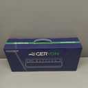 GERYON Vacuum Sealer Machine  Automatic Food Vacuum Sealer for Dry & Moist Food, Compact with LED Touch Panel, Includes Zipper Bags & Roll, Perfect for Sous Vide & Freezer Storage (Silver)