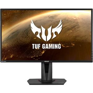 ASUS TUF Gaming VG27AQ HDR Gaming Monitor - 27 Inch WQHD (2560 x 1440), IPS, 155Hz*, ELMB Sync, G-SYNC Compatible, Adaptive-sync, 1 ms (MPRT), HDR10, Black
