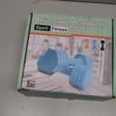 Zempox Adjustable Dumbbell Set, 4 in 1 Free Weight Dumbbell Set for Women, Hand Weight for Women at Home, Each 2lb 3lb 4lb 5lb with TPU Soft Rubber Handle for Home Gym Aquatic Fitness Equipment,Purple (Blue)