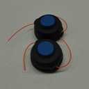 2 Pack 128LD Trimmer Head T25 for Weed Eater 223L 322L 125L 128L 128R 128RJ 125C 122L 223R 322C 323C 325C 325CX Poulan Trimmer Line Head Jonsered Brushcutter, Replace 537338306 966674401