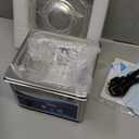 Small Professional Ultrasonic Cleaner-0.8-1.3L Industrial Stainless Steel Wash Machine with Heater Timer for Eyeglasses Jewelry Watches Fruits