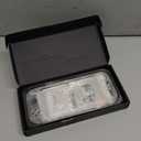 eXtremeRate DIY Full Set Shell Buttons for Nintendo Switch OLED, Crystal Clear Replacement Console Back Plate & Kickstand Custom Case Housing for Nintendo Switch OLED JoyCon - Controller NOT Included