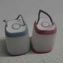 2 Pack LED Camping Lights, Battery Powered LED Camping Lantern with 3 Modes, Portable Night Light for Tent, Hiking, Emergency, Backpacking, Indoor and Outdoor Use (Large)