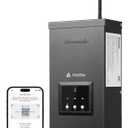 DEWENWILS 200W Matter Low Voltage Landscape Transformer, WiFi Landscape Lighting Transformer with 3 Independent Outputs, 120V AC to 12V/14V AC, Compatible with Alexa, Google Assistant