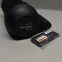 Ringco Neck Massager with Heat, Red Light & Vibration Adjustable, Heated Neck Stretcher with 3 Modes, Rechargeable Cervical Traction Device for Pain Relief & Muscle Relaxation, Christmas Gift (Black)