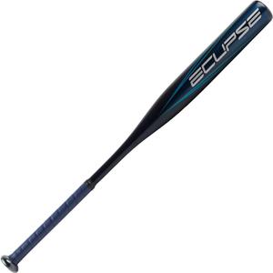 Rawlings Eclipse Fastpitch Softball Bat | -12 Drop | 1 Pc. Aluminum | Approved for All Associations (27 Inch, Jet Black / Electric Blue)