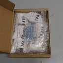 6 Pack Gold Cabinet Knobs for Kitchen Cabinets & Dresser Drawers, Round Single Hole Hardware Handles Pulls, Cupboard Drawer Knob