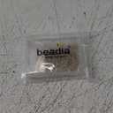 BEADIA 14K Gold Plated Crimp Beads Non Tarnish 2.5mm 600pcs for Jewelry Making Findings