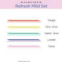 Zebra Pen Mildliner Dual-Tip Highlighter Set, Broad and Fine Tips, No Bleed, Ideal for Bible Highlighting, Journaling, Note-Taking and School Supplies, Assorted Bright Ink Colors, 4-Pack (78405)