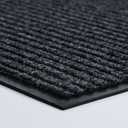 Durable Front Door Mat, Heavy Duty Indoor Outdoor Doormat, 60 x 36 Low Profile Outdoor Mats for Home Entrance, Stain and Fade Resistant Shoe Scraper Mat, Ideal for High Traffic Area (5' x 3' (Rectangular))