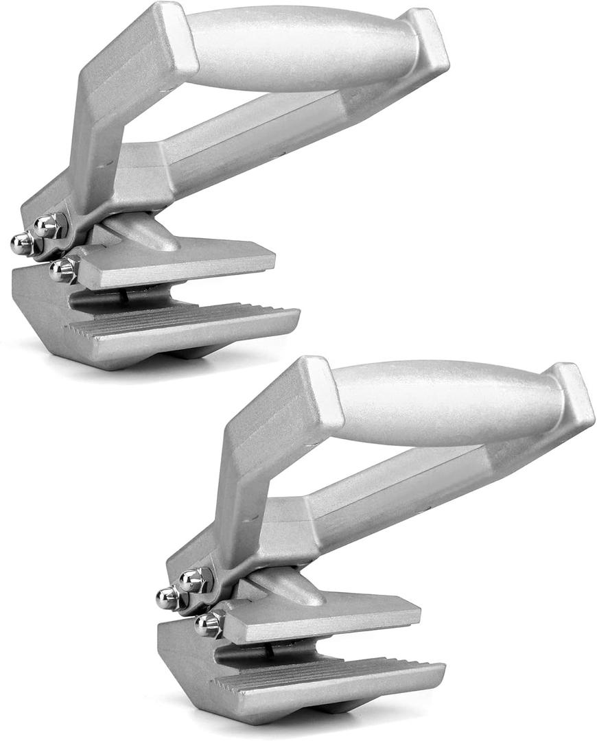 QWORK Carpet Puller Clamp, 2 Pack Carpet Claw Carpet Fitting Tool for Pulling Carpet During Installation or Removal