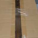 FOUCSSOMEI Under Bed Storage with Wheels, Wooden Under Bed Drawers On Wheels, Rolling Under Bed Shoe Storage, Space Saving,Rustic Brown,80L