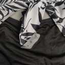 Tempt Me Women Sexy Cutout One Piece Swimsuits Tummy Control High Waisted Halter Front Tie Knot Bathing Suit (Black Floral 1), M