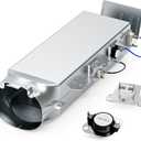 Upgraded DC97-14486A Dryer Heating Element Assembly for Samsung DV45H7000EW/A2 DVE50R5200W/A3 DVE50R5400V/A3 DVE50M7450W/A3 DV40J3000EW/A2 DV42H5200EP/A3 DV42H5200EW/A3 DV48H7400EW/A2