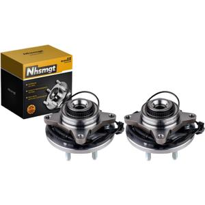 515142 Front Wheel Hub Bearing Compatible with F150 2010-2014, Expedition 2011-2014, Navigator 2011-2014 with ABS Assembly 6 Lug 2pcs