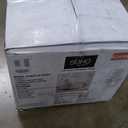 Swivel Rocker Recliner Chair, Nursery Glider Recliner Manual Rocking Comfy Upholstered Fabric Reclining Single Sofa for Nursery Bedroom Living Room (Style A-oat)