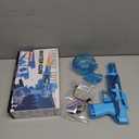 Automatic Electric Water Gun for Adults and Kids, Blue with LED Lights