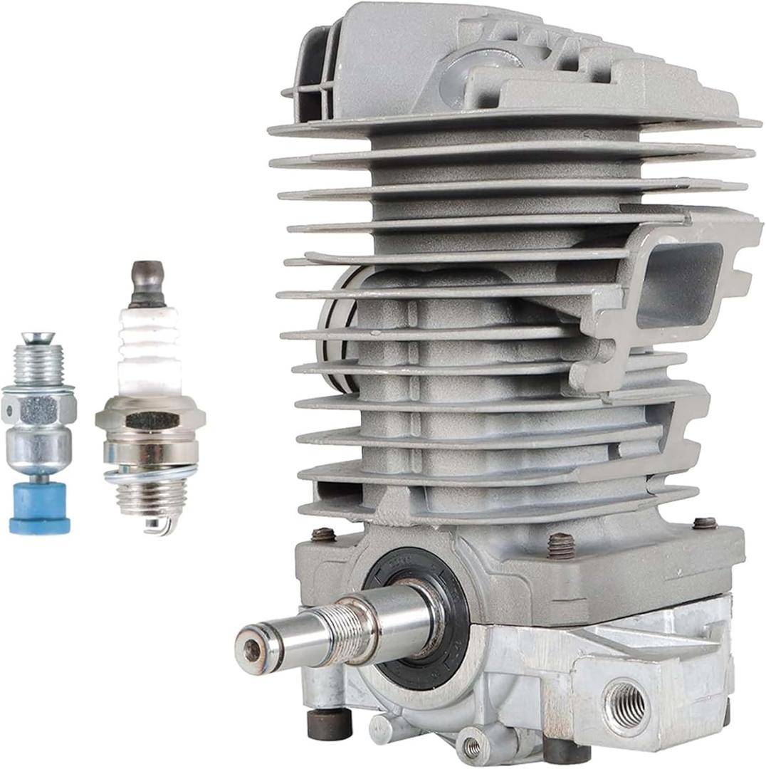 munirater 49MM Cylinder Piston Kit with Spark Plug Replacement for MS390 MS290 MS310 029 039 Chainsaw 11270201213 1127 020 1216