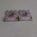 2 PACK Squish-a-longs 8 Pack - 1” Mini-Squish with 2 Accessories, 1 Ring, and a Collector’s Guide - Collect, Trade, & Play 