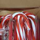 Candy Cane Christmas Lights Outdoor, 10 inch Lighted Candy Cane Yard Lights with Set of 10 Candy Canes Outdoor Walkway Christmas Lights Pathway Lawn Yard Decorations