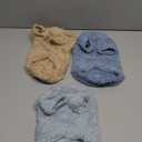 Dog Sweater, 3 Pack Sweaters for Small Dogs Girl, Dog Clothes for Medium Dogs Male or Boy, Ultra Soft and Warm Puppy Coat for Winter Christmas (Small, Light Blue+Blue+Khaki)