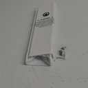 upsimples Acrylic Shelves for Wall Decor, 15" Display Shelf Perfume Organizer for Bathroom, Bedroom, Living Room, Floating Bookshelves for Kids, White, 2 Pack