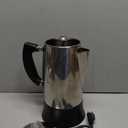 Elite Gourmet EC922 Electric Coffee Percolator, BPA Free, Keep Warm, Glass Clear Brew Progress Knob, Cool-Touch Handle, Cordless Serve, 12-Cup, Stainless Steel