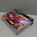 Slot Car Race Track Set with 4 Light-Up Cars, 2 Speed Adjustable Steering Wheel Controllers, 16.7ft Track with Overpass, Lap Counter, Dual Power Mode, Gift for Boys Girls Age 8+