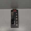 CHI Tourmaline Ceramic Mini Flat Iron, Hair Straightener For An Even & Smooth Finish, Dual Voltage, 0.75" Iron (Black)