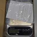 Smart Food Scale Digital Weight Grams and Oz, 3kg/0.1g Kitchen Scale for Weight Loss, Cooking, Baking, Super Accurate, Easy to Clean and Store, Tare Function (Batteries Included)