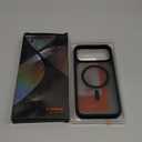 TORRAS Stronger Magnetic & Shockproof for iPhone 17 Pro Max Case, Fit for MagSafe, Military Grade Drop Protection, Camera Control, DIY Button, Slim for iPhone 17 Pro Max Case Translucent Matte Black