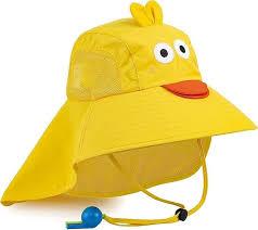 Kids Sun Hat UPF 50+ Boy Girl Protection Hat Wide Brim Beach Hats with Mesh and Adjustable Chin Strap