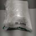 MEGO Fluffy Faux Rabbit Fur Bean Bag Chair Cover(No Filler), Ivory Shaggy Fuzzy Striped Stuffed Animal Storage Beanbag, 3FT Large Furry Ribbed Bean Bag Cover for Bedroom Living Room, Anti-Slip, Beige (Large(38"x38"x40"))