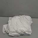 Queen Size Magic Bed Skirt with 16-Inch Drop, 100% Cotton Blend, No Mattress Lifter, Wrap-Around Design with Pleated Split Corners  White Color