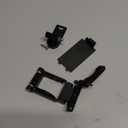 Rearview Mirror Radar Mount - Aluminum Bracket for Uniden R7 R8 Detectors