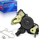 PCV Valve Oil Separator Engine Crankcase Vent Valve Compatible with 2014-2018 Audi A3 A4 Volkswagen Golf VW Jetta Passat Bettle GTI 1.8T 2.0T, Replace#06K103495 06K013495AA 06K103495AT