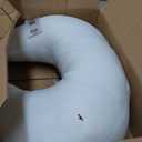 Boppy Nursing Pillow, Bare Naked - Larger, More Supportive Pillow for Breastfeeding and Bottle Feeding with Higher Lift; Baby Safety Alliance Verified